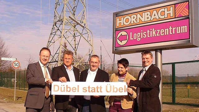 "Dübel statt Übel"