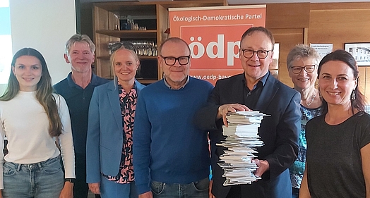 Johanna Seitz, Franz Prügl, Dr. Eva Gerstl, Paul Kastner, Urban Mangold, Dr. Claudia Faßbender, Ronja Zöls-Biber 