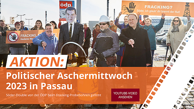 Politischer Aschermittwoch 2023 der ÖDP in Passau - Youtube-Video - hier klicken!
