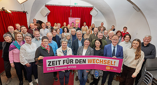 Agnes Becker und Urban Mangold mobilisieren ihr starkes Team zur Kommunalwahl 